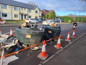 Supporting image for story: Fury as almost seven tonnes of rubbish dumped on main road in Willenhall