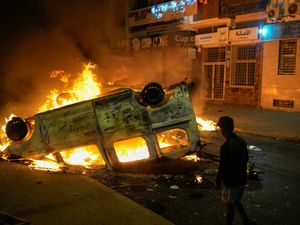 Supporting image for story: Death toll rises as anti-government protests continue in Morocco