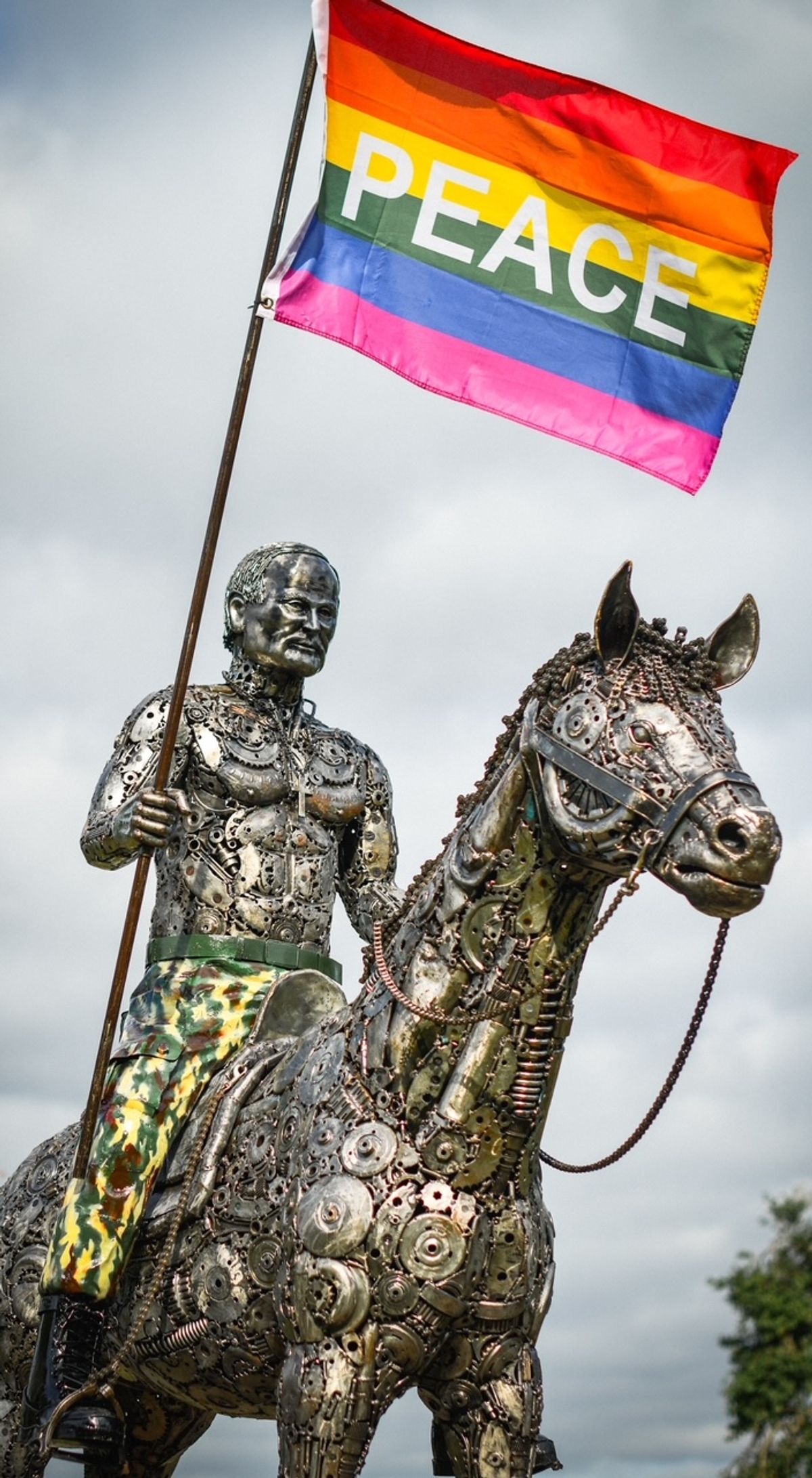 Shropshire sculpture park unveils latest foreign leader - but it will split opinion