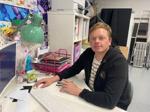 Supporting image for story: Ladder for the Black Country: Creative apprentice proves a hit