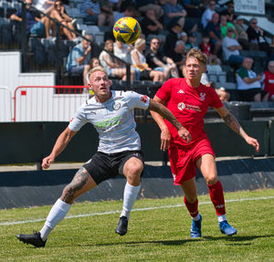 Hednesford Town v Kidderminister Harriers - JIM WALL