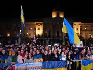 Supporting image for story: No ally should pressure Ukraine to surrender, Trafalgar Square vigil told