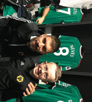 William with Rúben Neves