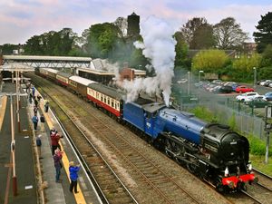 Supporting image for story: A famous steam engine is on its way to Shropshire: Everything you need to know about the Blue Peter visit 