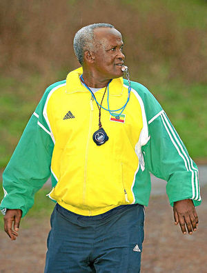 Coach Sentayehu Eshetu