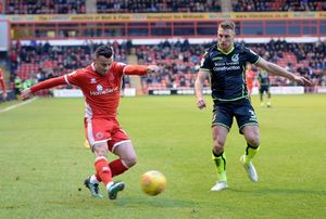 Ismail in action for Walsall against Bristol Rovers while on loan last season