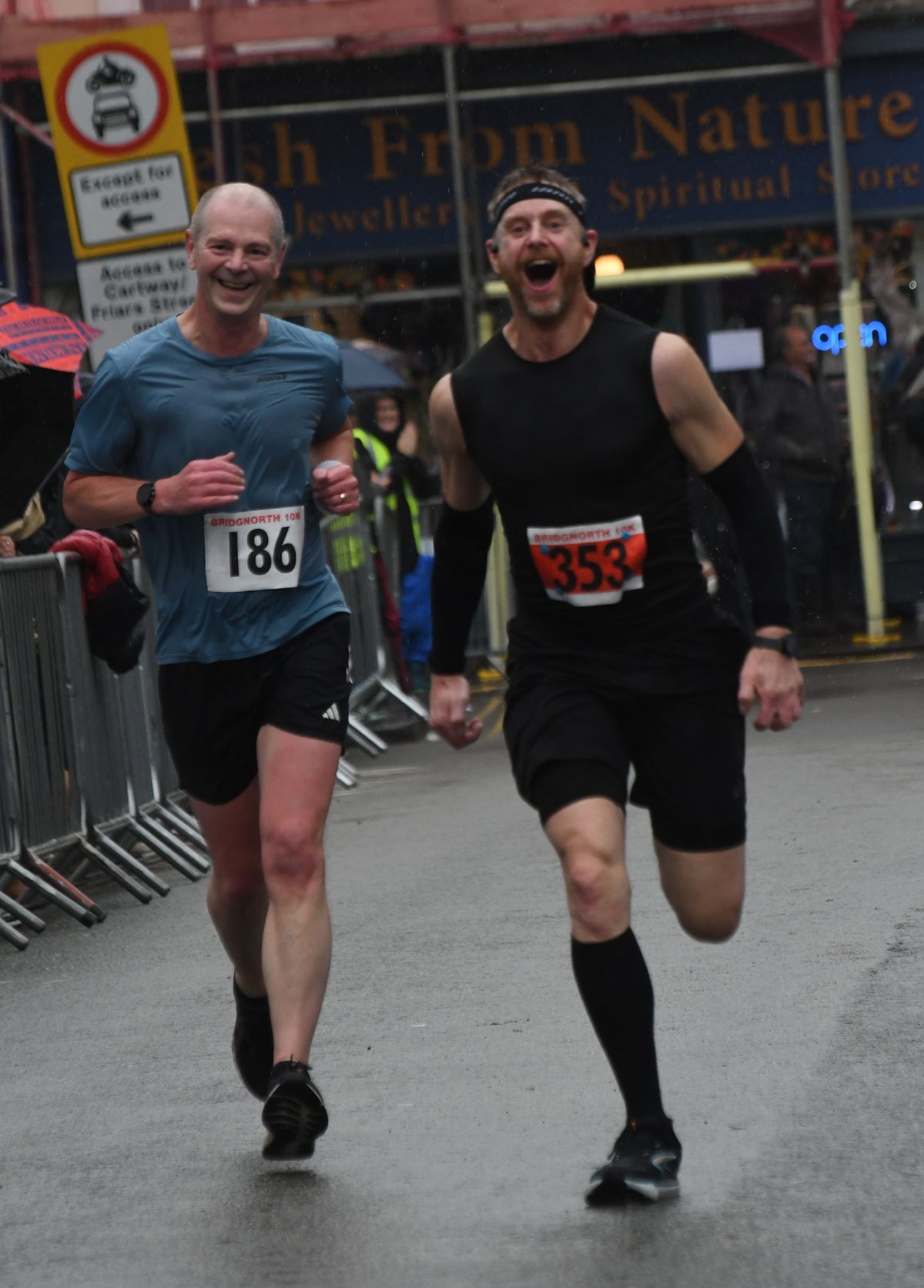 Records fall in the rain at the Bridgnorth 10k