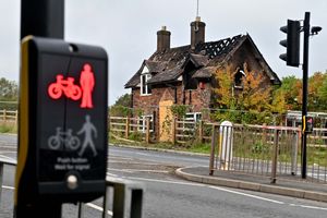 The blaze started early this morning