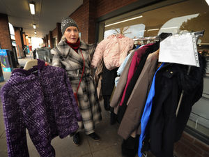 Supporting image for story: Jack's kind coat rack a hit with Bridgnorth's needy - with video
