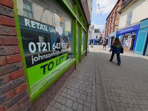 Empty shops in Wellington, Telford on Thursday, July 3, 2025