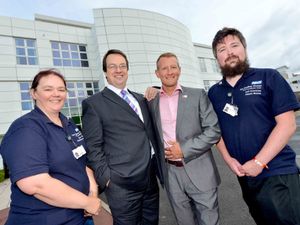 Supporting image for story: Dudley MP Mike Wood meets hospital staff who saved his life when he was struck down with sepsis