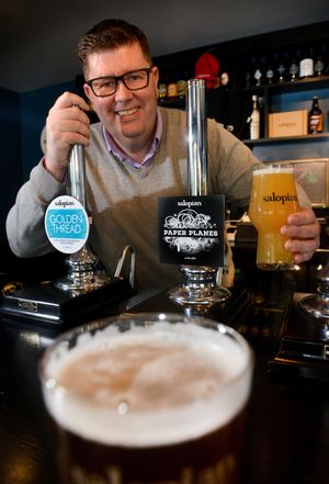 Salopian Brewery MD Trevor Hourican