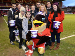 Supporting image for story: £2,000 boost as cancer-fight Isabella, 10, is guest of honour at Walsall v Rotherham