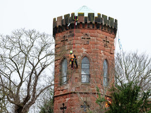 Supporting image for story: Not Rapunzel but Laura's Tower gets a facelift from specialist company