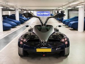 Supporting image for story: Inside the underground lair where millionaires store their supercars
