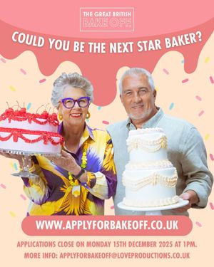 Supporting image for story: The Great British Bake Off is back in 2026! Here's how you can apply