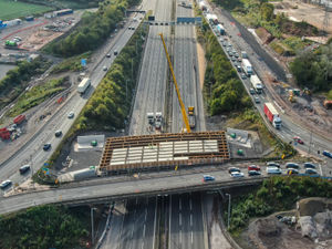 Supporting image for story: Delays as M6 Junction 10 shuts again for bridge work