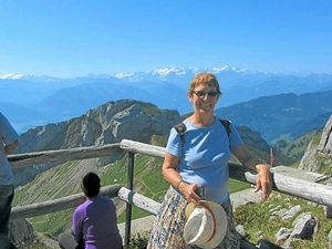 Supporting image for story: Shropshire couple walk 1,424 miles to Italy