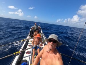 The crew were at sea for 40 days. Photo: Atlantic Campaigns