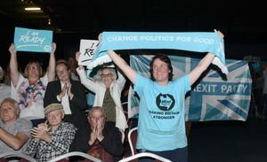 A standing ovation at the Brexit Party conference