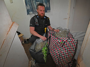 Supporting image for story: Two dozen arrested and £130,000 worth of drugs seized in Telford in day of police action