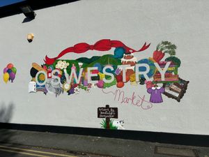 Supporting image for story: Take a look at Oswestry's amazing market mural 