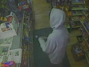 Supporting image for story: Terrifying raid caught on CCTV