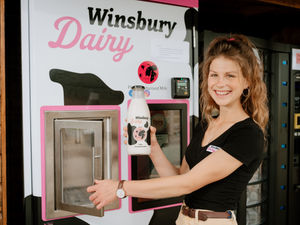 Supporting image for story: Milk machine has moo-ved in at Shrewsbury farm shop
