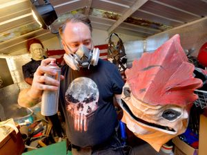Supporting image for story: From Halloween to Fallout 4: Madeley costume designer brings fantasy characters to life