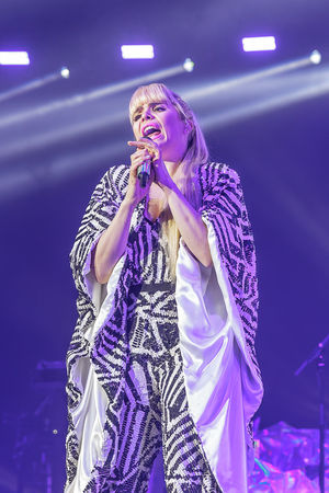 Paloma Faith at the Genting Arena in Birmingham. Pic: Chris Bowley