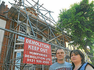 Supporting image for story: Wednesbury family must pay £20,000 cost of roof damage