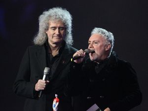 Supporting image for story: Roger Taylor and Brian May ‘so proud’ as they pick up Queen’s Polar Music Prize