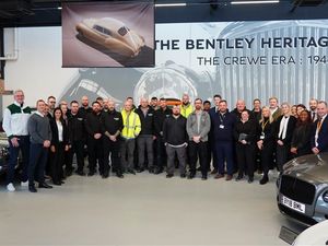 Supporting image for story: Luxury car manufacturer apprentices learning their trade at Wolverhampton College