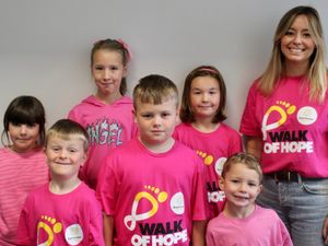 Supporting image for story: Primary school pupils wear pink to raise funds in memory of former pupil who died aged 13