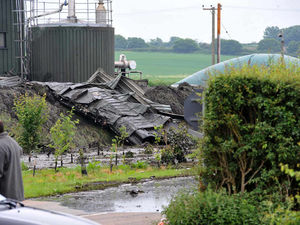 Supporting image for story: Sludge power plant collapses in Shropshire