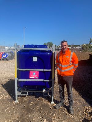 Severn Trent is offering free mobile water bowsers to livestock farmers across Shropshire, as part of a new initiative to help manage water demand. Picture: STW