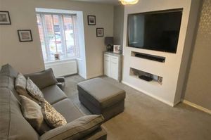 The lounge is a good size and offers plenty of light