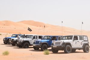 The off-road vehicles that were used