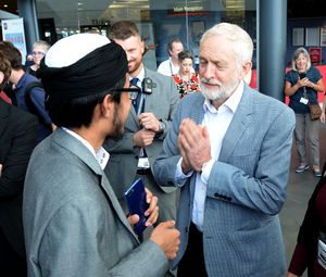 Mr Corbyn in Walsall