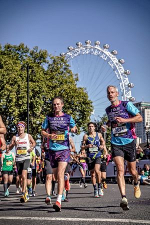 Rob Corcoran will be running the London Marathon for the fifth time.