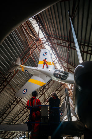 RAF Cosford Museum spring clean