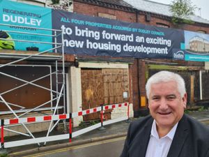 Supporting image for story: Green light given to demolish row of eyesore derelict shops in Cradley