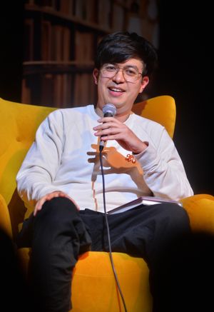 Phil Wang promised to go for drinks at The Giffard Arms after the show