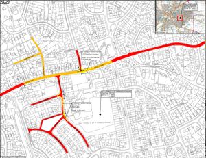 A Shropshire Council/WSP map of the proposals
