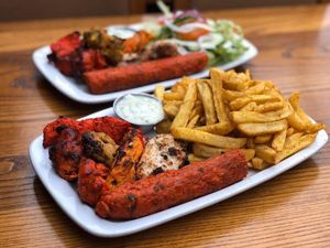 Lunch time mixed platter 