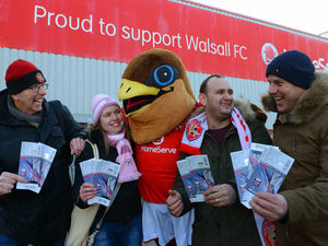 Supporting image for story: Pictures: Walsall reach 9,000 for Wembley