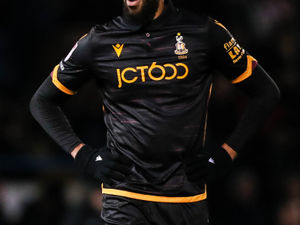 Supporting image for story: Bradford City striker set to have medical at Shrewsbury Town
