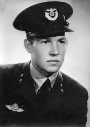 Norwegian pilot Flight Lieutenant Karl Jacobsen, who was shot down and killed in Stone's Spitfire.