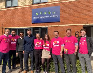 Morro staff taking part in the Walk of Hope for Brain Tumour Research