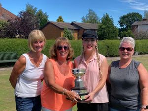 Supporting image for story: Wendy and Emily in hot form in Shropshire Ladies Doubles win